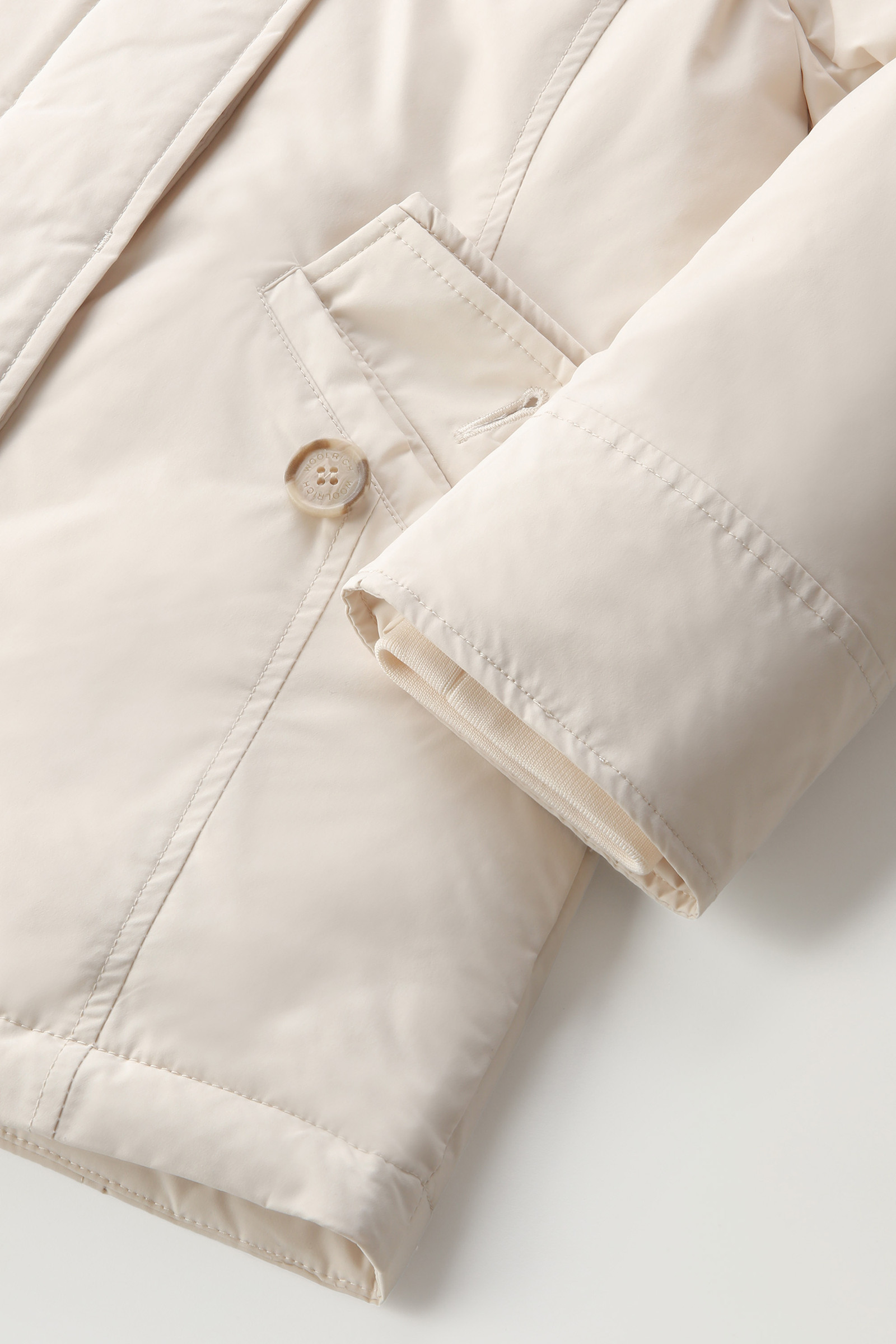 Luxury Arctic Parka en Urban Touch pour fille avec fourrure de cachemire blanc photo 5 | Woolrich
