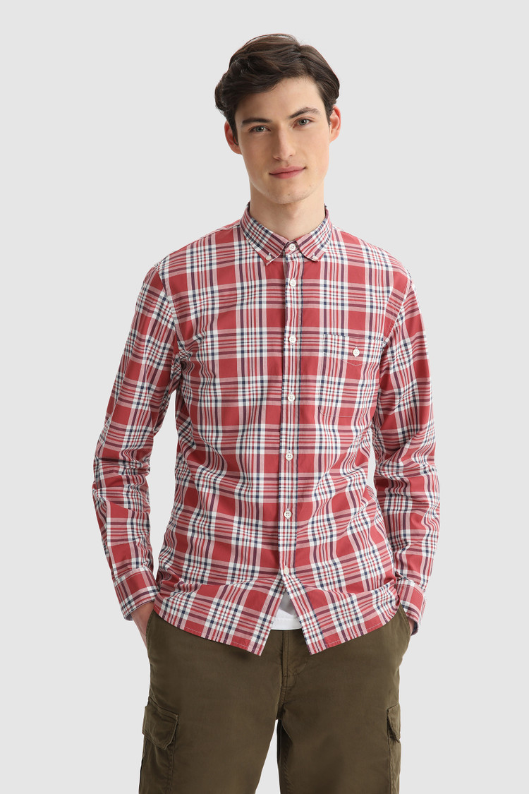 Camicia Oxford in puro cotone
