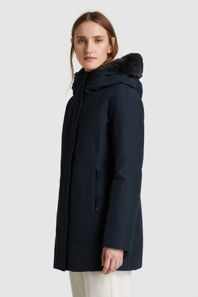 Boulder Parka with faux fur