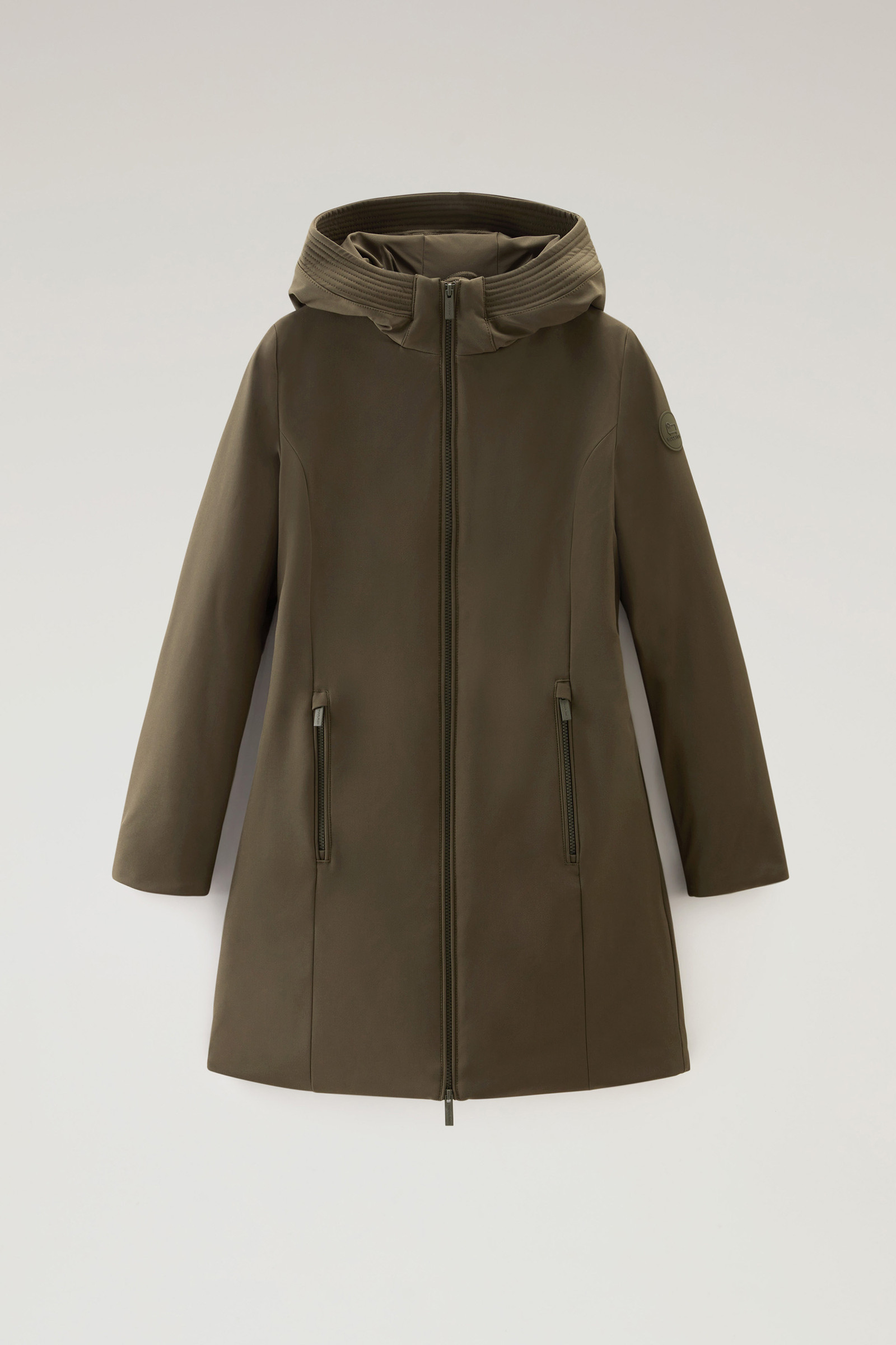 Firth Parka in Tech Softshell Green photo 5 | Woolrich