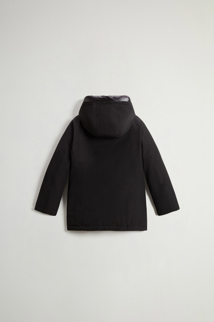 Arctic Parka da bambina in Ramar Cloth Nero photo 2 | Woolrich