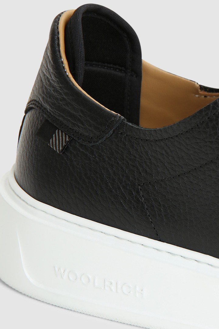 Sneakers en cuir foulonné classiques Court
