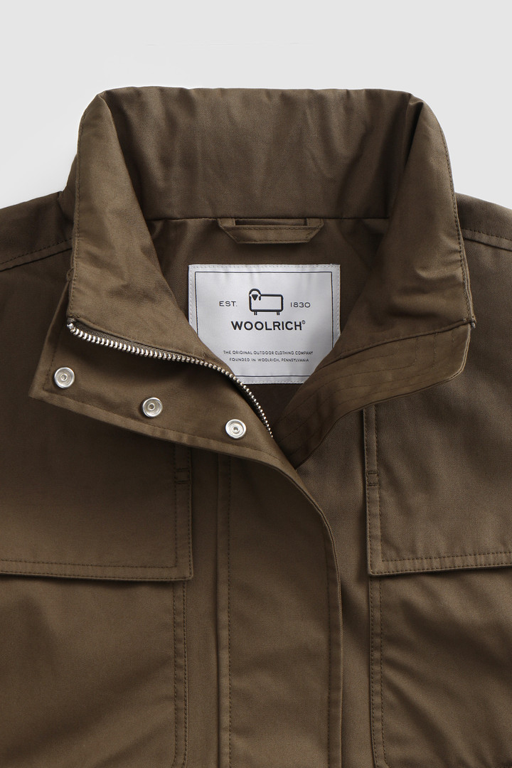 Veste ultralégère Havice Field avec capuche dissimulée vert photo 5 | Woolrich