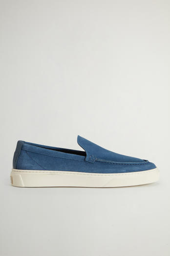 Suede Loafers Blue | Woolrich