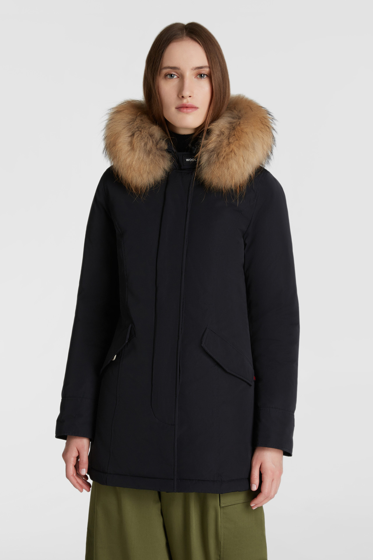 Parka Arctic Luxury en fourrure de chien viverrin