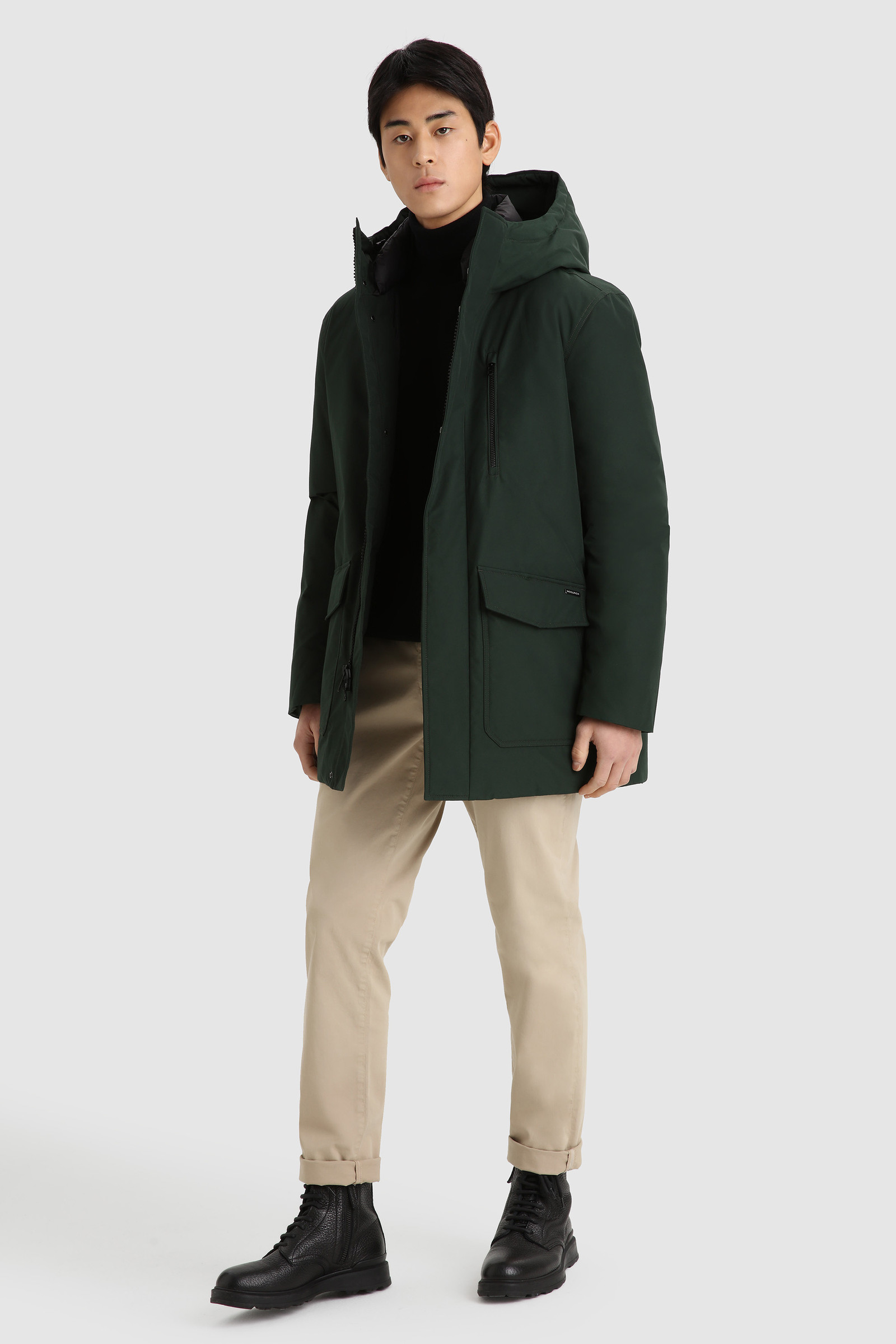 Cleveland Parka verde photo 2 | Woolrich