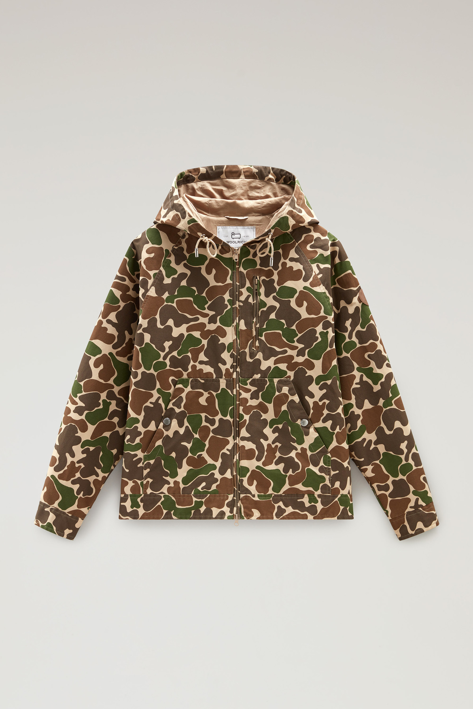 Jacke Lobster mit Camouflage-Print aus Ramar grün photo 5 | Woolrich