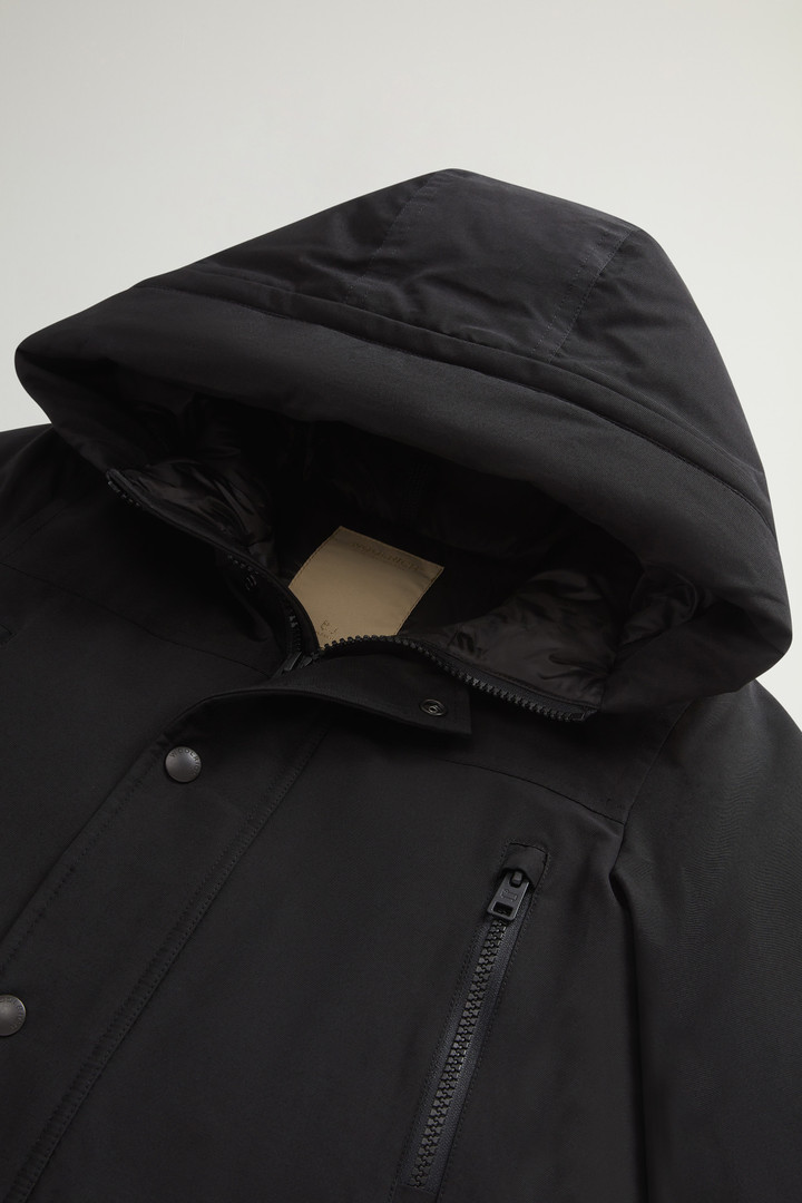 Boys’ Arctic Parka in Ramar Cloth Black photo 3 | Woolrich