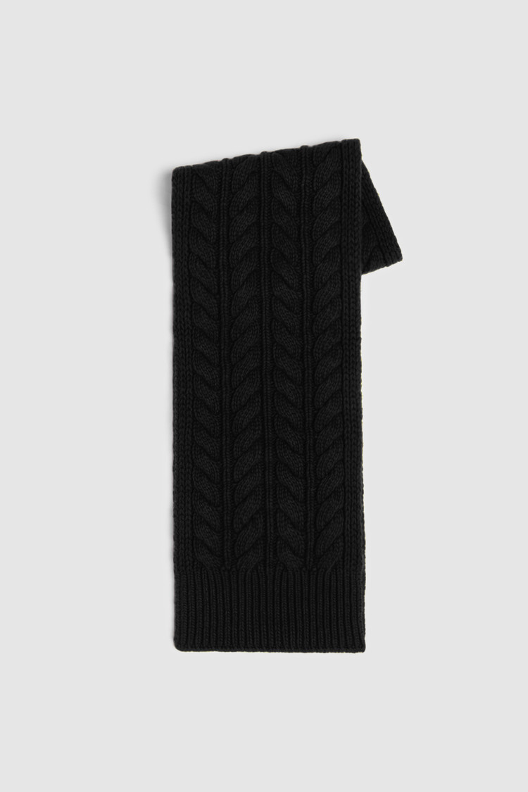 Wool-blend scarf