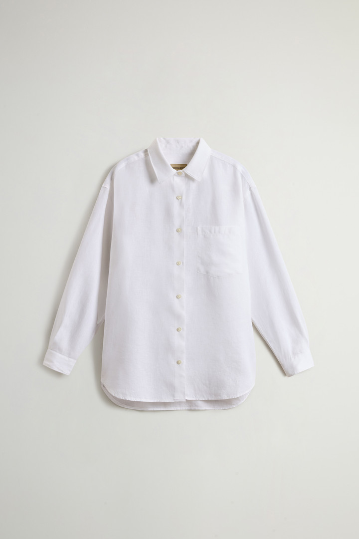 GD LINEN SHIRT White photo 5 | Woolrich