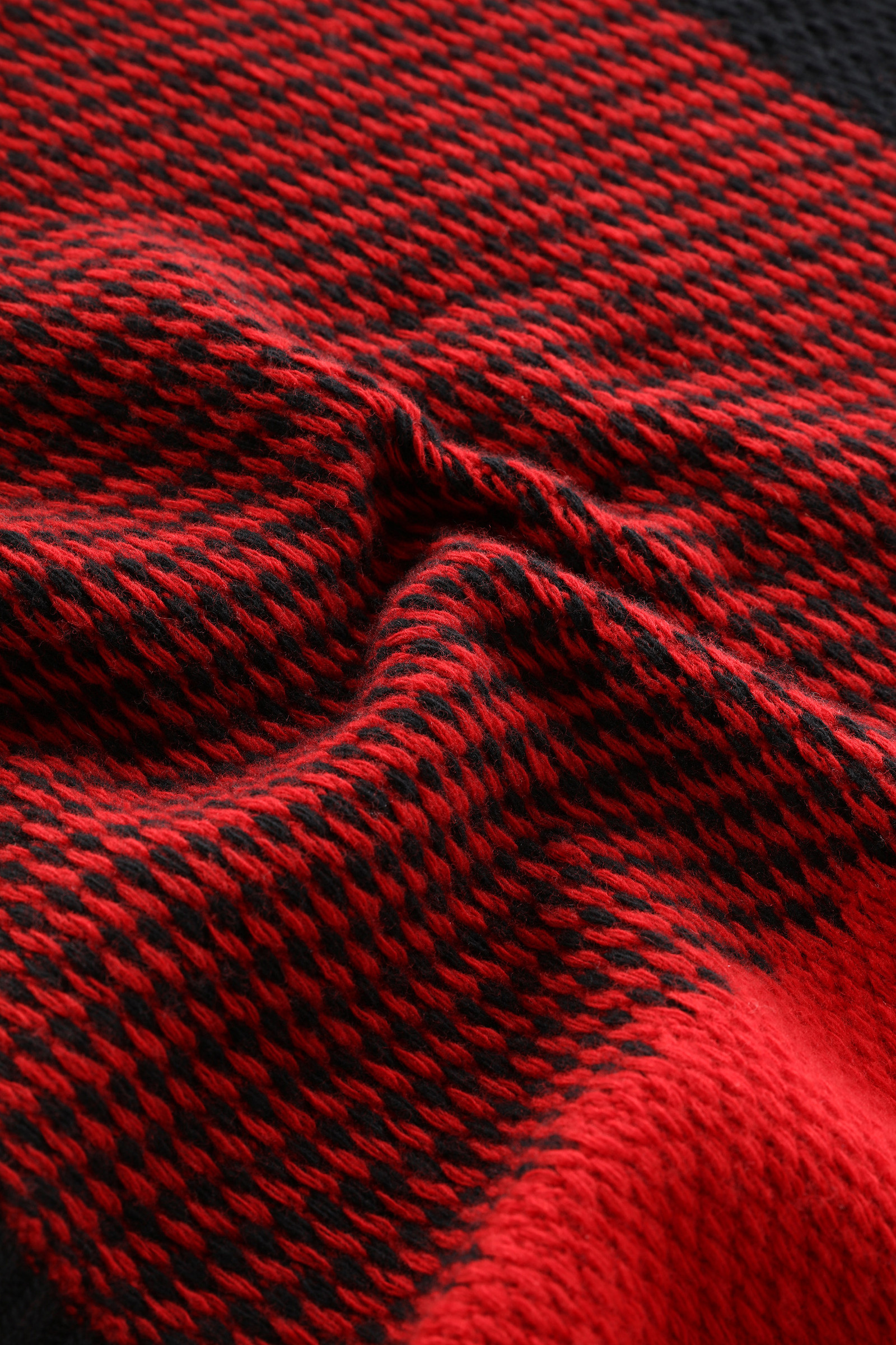 Unisex Crewneck with Buffalo Check Pattern photo 9 | Woolrich