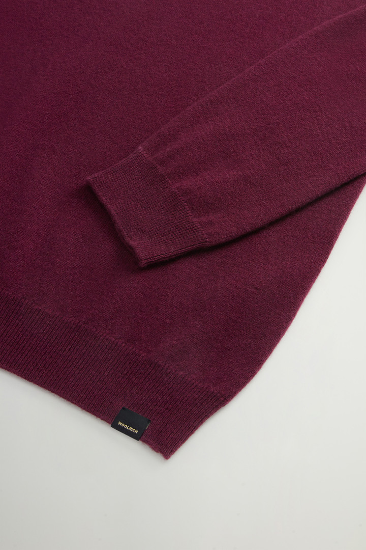 Pure Cashmere Crewneck Sweater Purple photo 7 | Woolrich