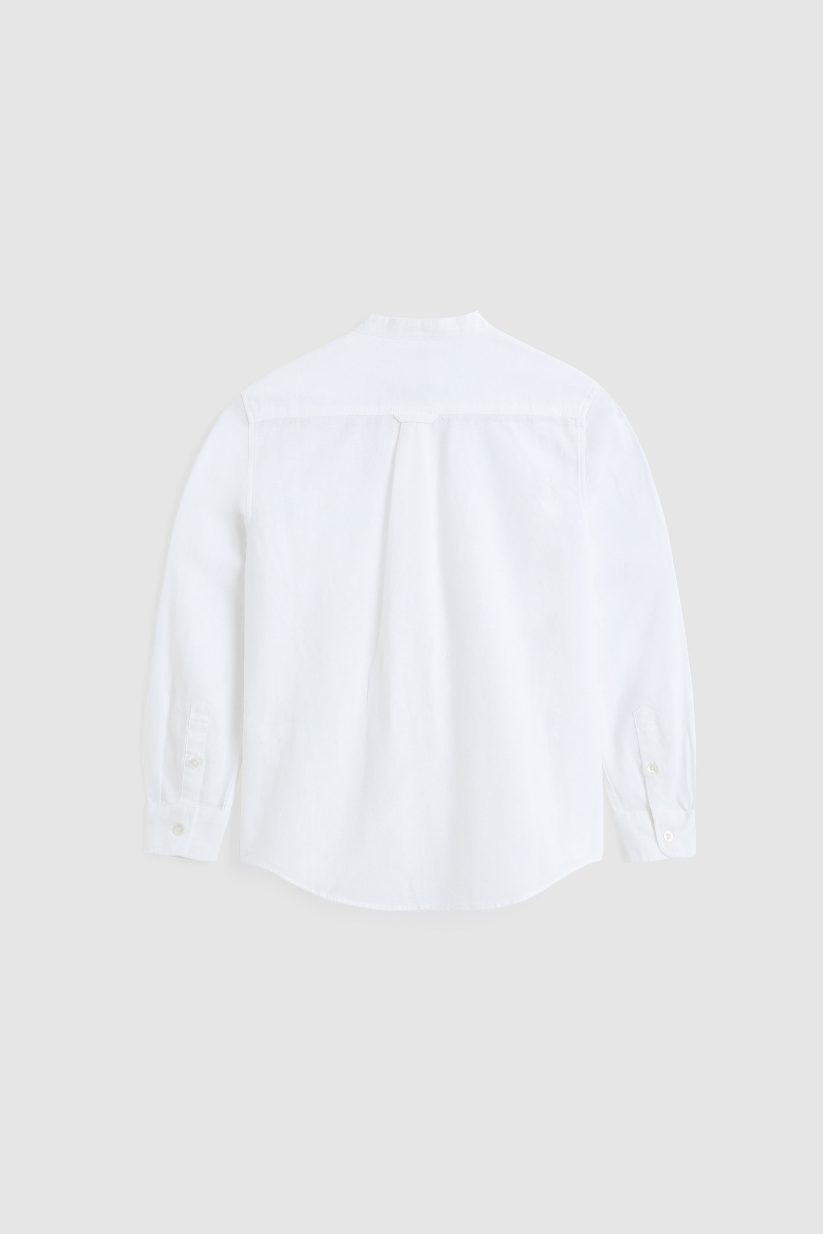 Camisa de mezcla de lino de niño blanco photo 2 | Woolrich