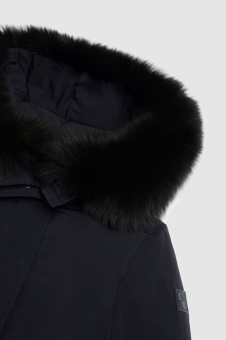 Military Parka with fox fur