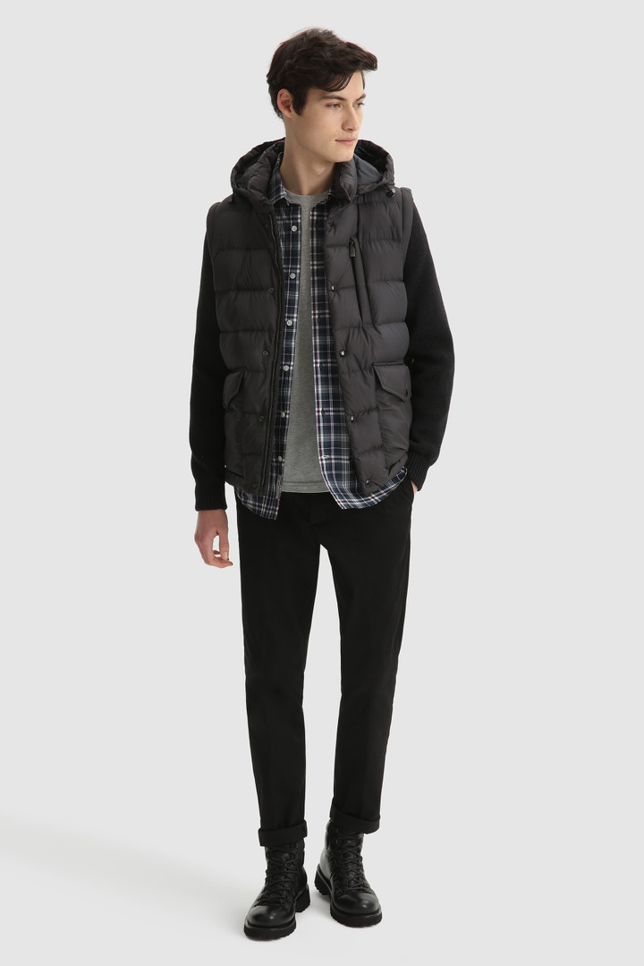 Sierra Jacket with Hood and Removable Sleeves Black photo 2 | Woolrich