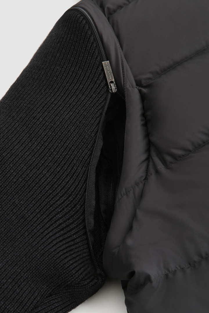 Sierra Jacket with Hood and Removable Sleeves Black photo 8 | Woolrich