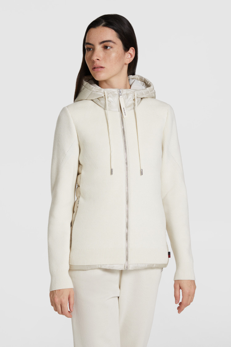 Sweat en nylon et mérinos