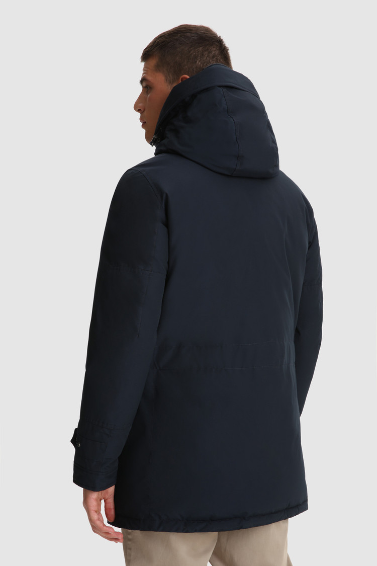 Polar Parka con collo alto e pelliccia removibile