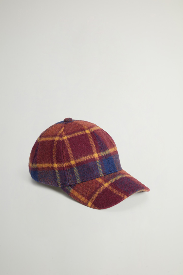 BRUSHED WOOL CAP Rood photo 1 | Woolrich