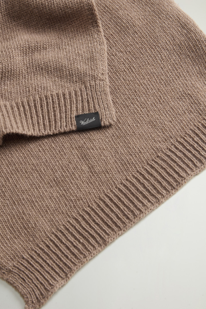 Scarf in Wool Blend Brown photo 3 | Woolrich