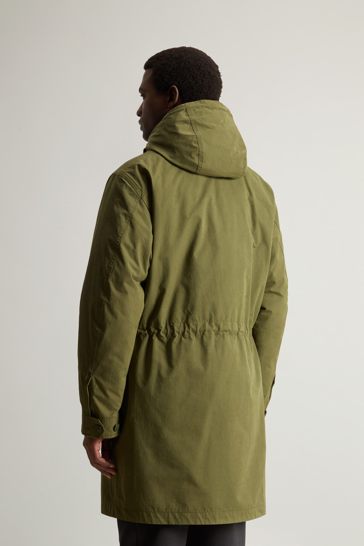 3-in-1 Mountain Cloth Parka with Camouflage Inner Jacket Green photo 3 | Woolrich