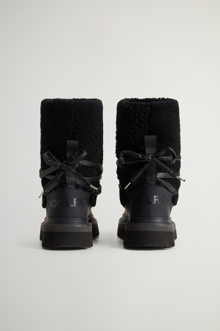 W'S PADDED BOOT Noir photo 3 | Woolrich