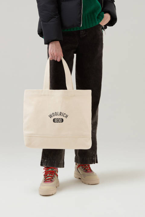 Tote bag White photo 2 | Woolrich