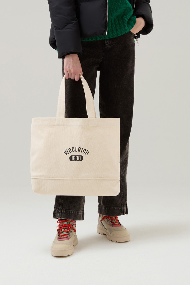 Tote bag White photo 6 | Woolrich