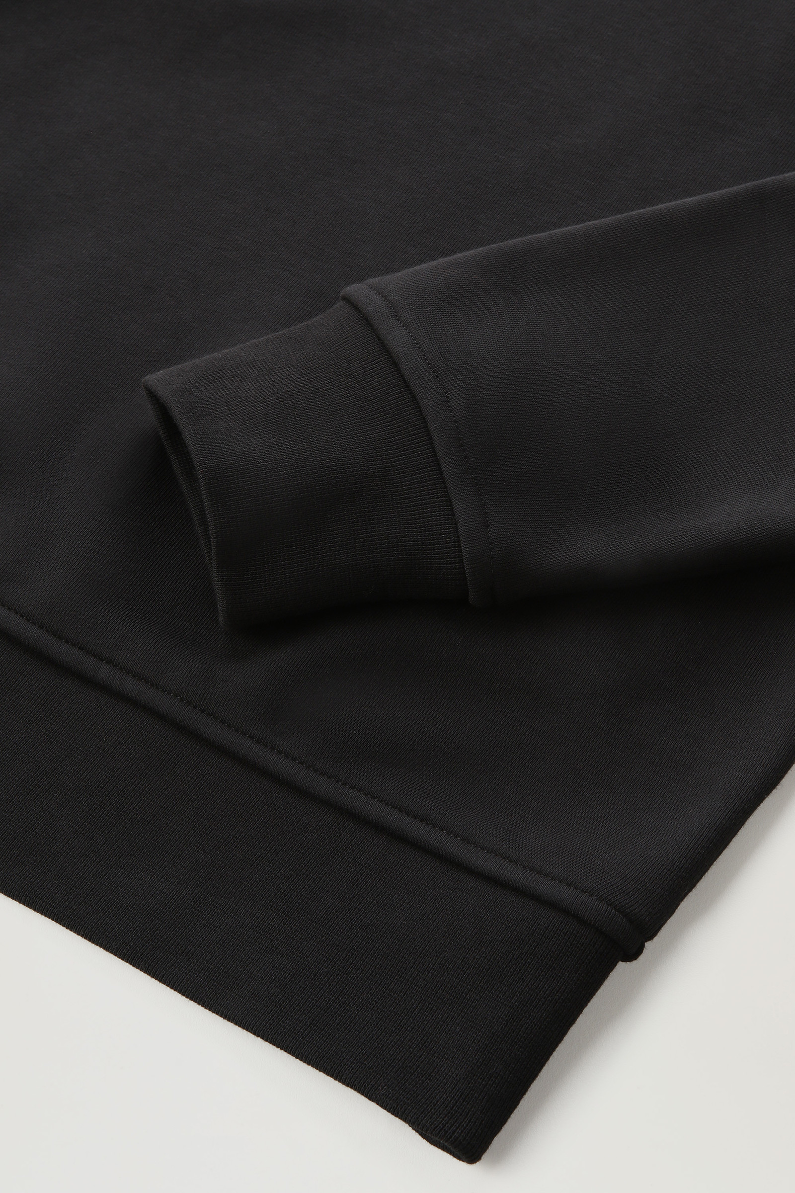 Licht klassiek crewneck sweatshirt zwart photo 8 | Woolrich
