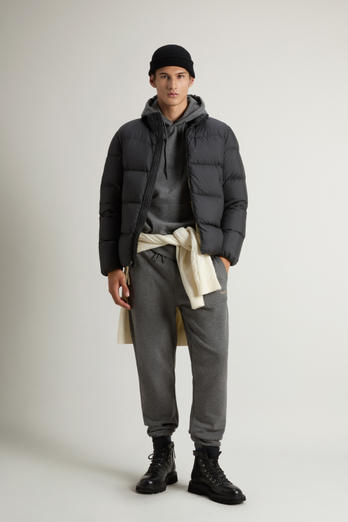 Cloud Down Jacket in Microfiber Black | Woolrich