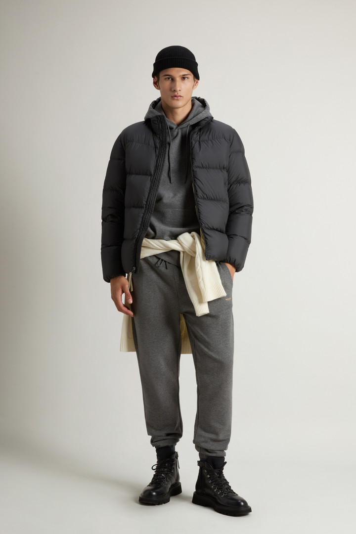Cloud Down Jacket in Microfiber Black photo 2 | Woolrich