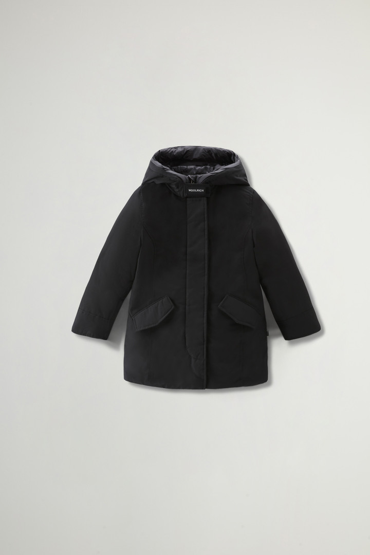 Girls' Arctic Parka Cloth in Ramar Black photo 1 | Woolrich