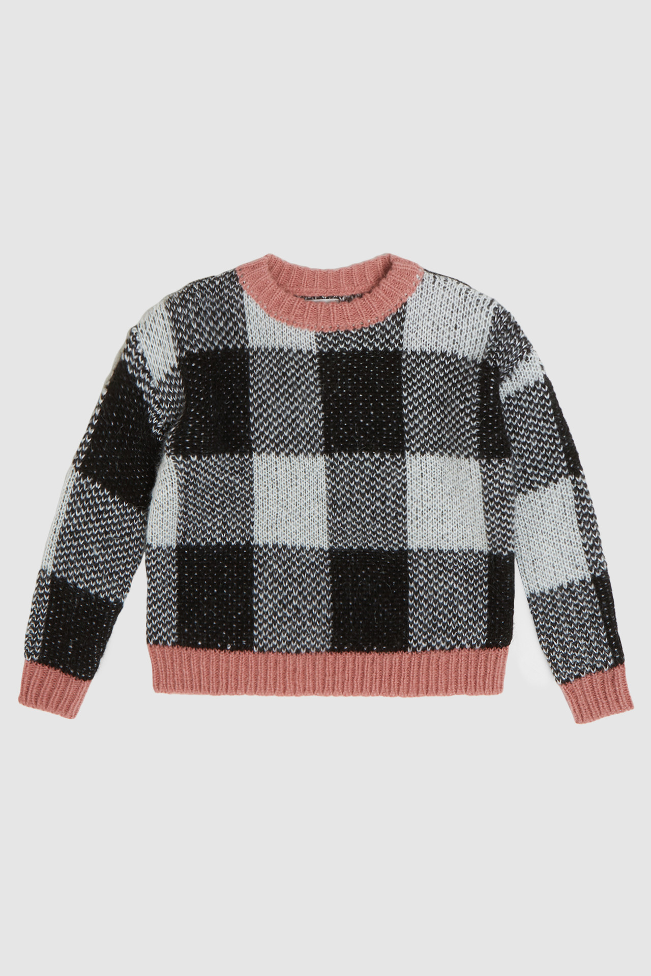 Maglia Girocollo A Quadri