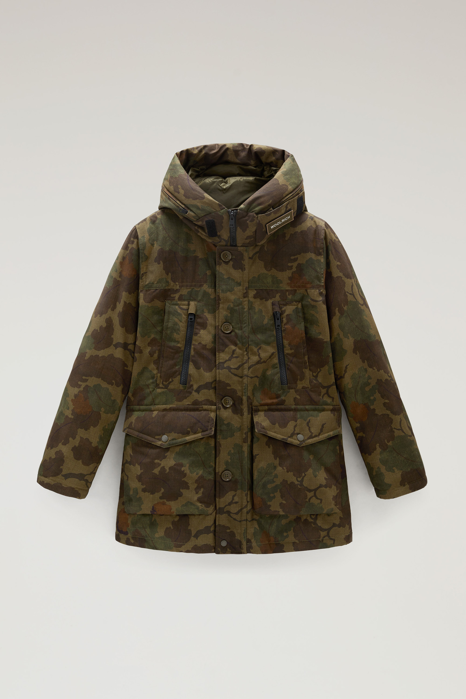 Mitchell Arctic Parka Evolution en coton Ripstop vert photo 5 | Woolrich