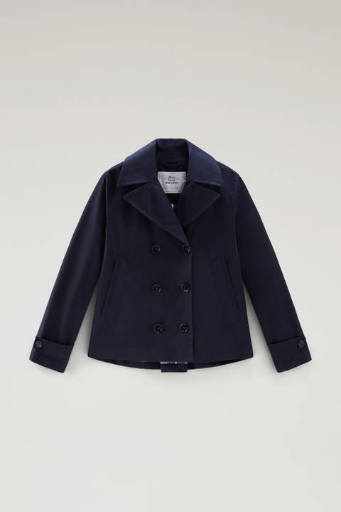 Caban Havice en Best Cotton Bleu photo 2 | Woolrich