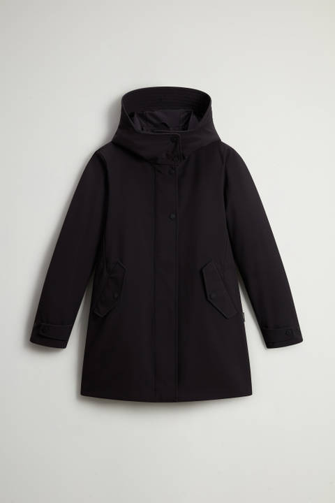 Firth Parka 2 in 1 in Tech Softshell Nero photo 2 | Woolrich