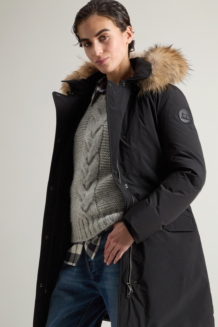Modern Vail Parka with Detachable Hood Black photo 5 | Woolrich