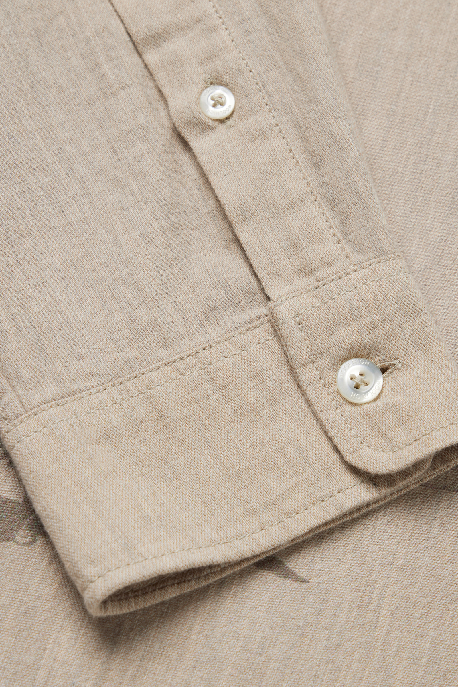 Flanellen overhemd met westernprint - One of These Days / Woolrich wit photo 6 | Woolrich