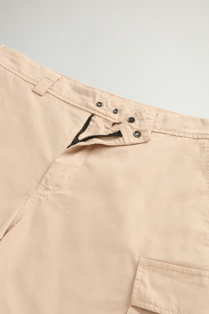 Garment-Dyed Cargo Short in Pure Cotton Beige photo 2 | Woolrich