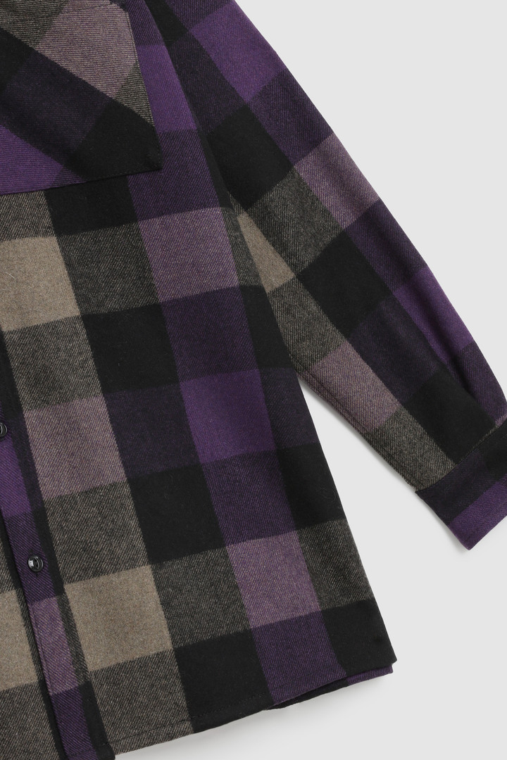 Boyfriend Overshirt - Made in Usa Violet photo 9 | Woolrich