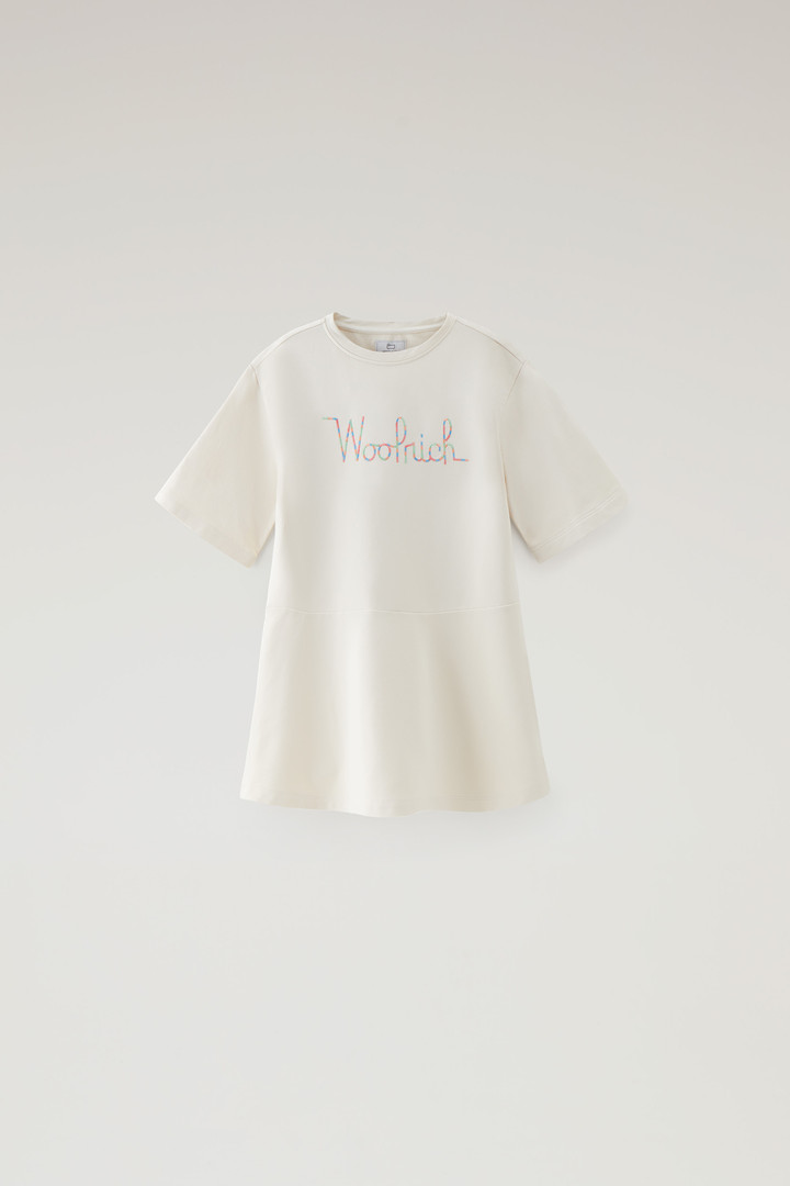 Woolrich Girls' Fleece Cotton Summer Dress White Size 14