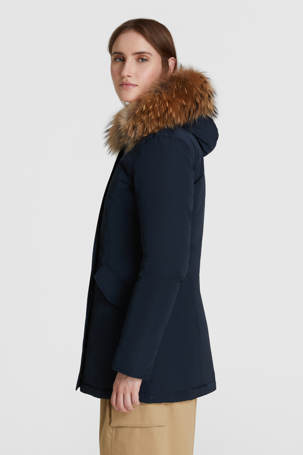 Arctic Parka Luxury Pelliccia Racoon