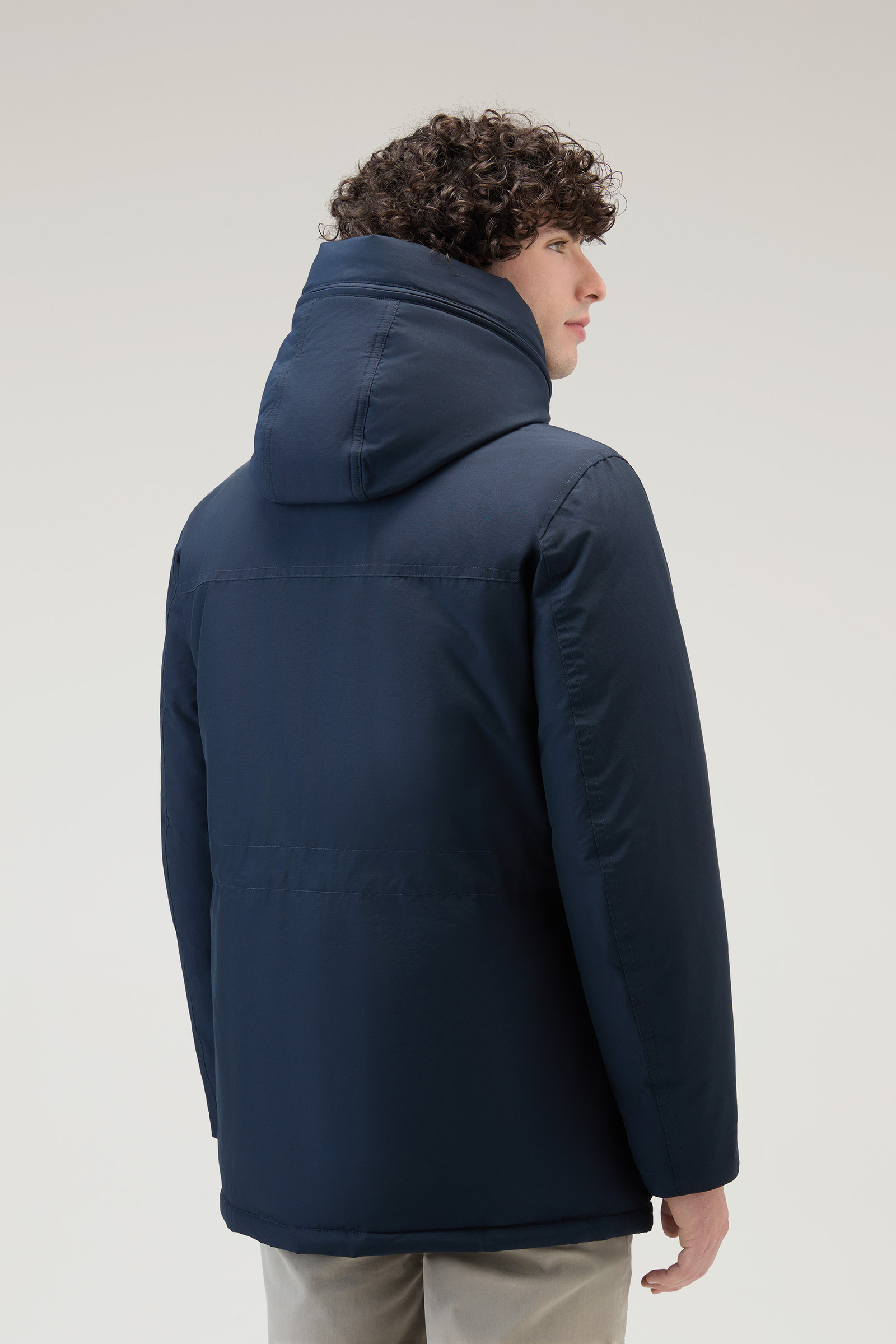 Arctic Parka Evolution aus Ramar Cloth blau photo 3 | Woolrich