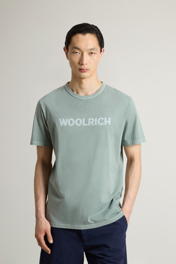 Tシャツ・カットソー WOOLRICH Men T-shirt Green CFWOTE0161MRUT4061 6642 Men's Polo Shirt in Pure Cotton Piquet green | Woolrich US