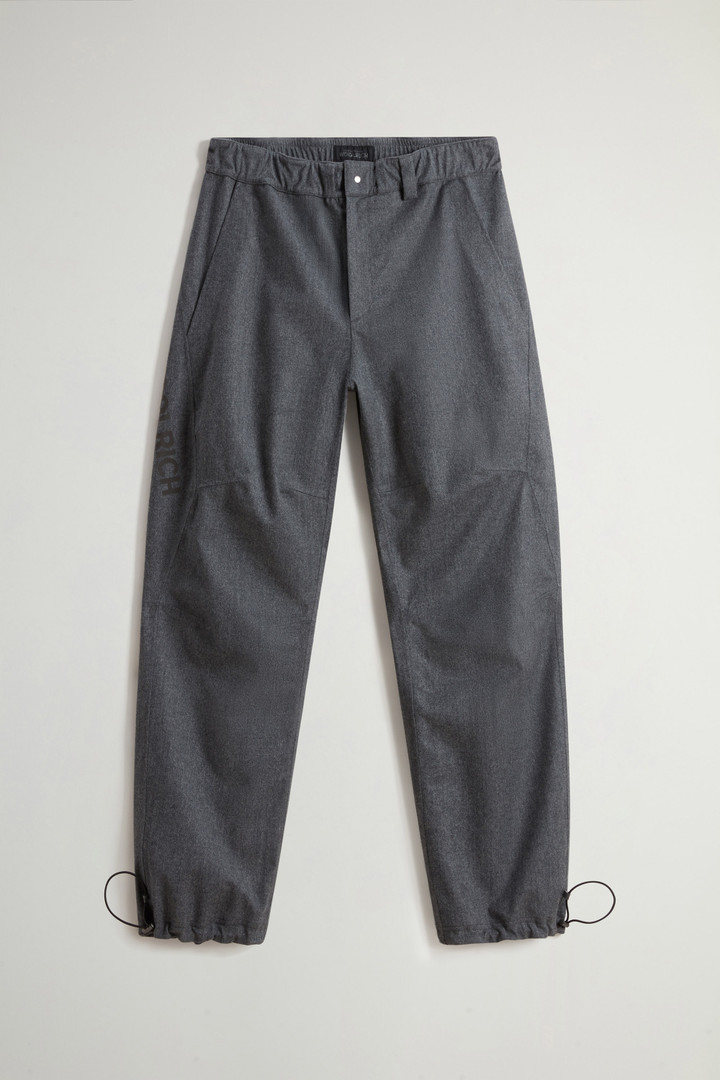 Pantaloni in pura lana vergine italiana a tre strati by Todd Snyder Grigio photo 4 | Woolrich