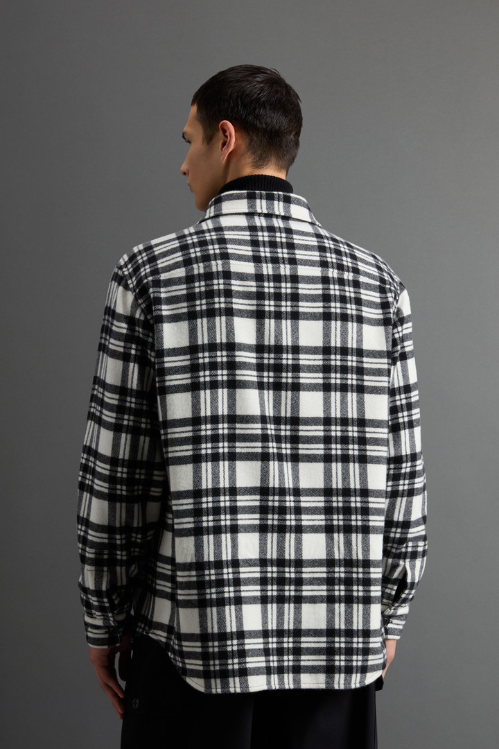 Check Overshirt in Pure Cashmere by Todd Snyder Multicolor photo 3 | Woolrich