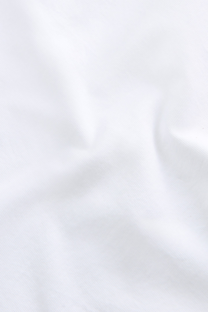 T-Shirt mit Schaf-Logo für Jungen Weiß photo 5 | Woolrich