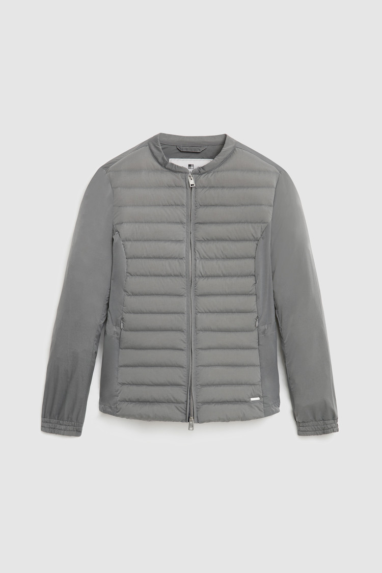 Violet quilted jacket