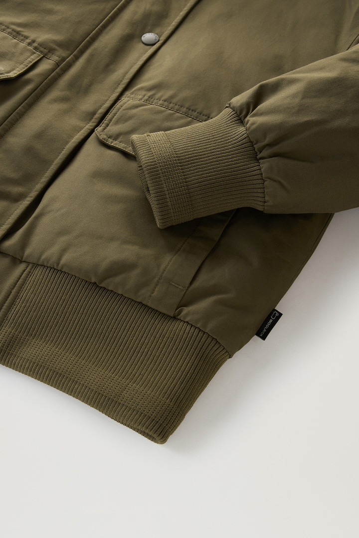 Arctic Bomber in Ramar Cloth Green photo 4 | Woolrich