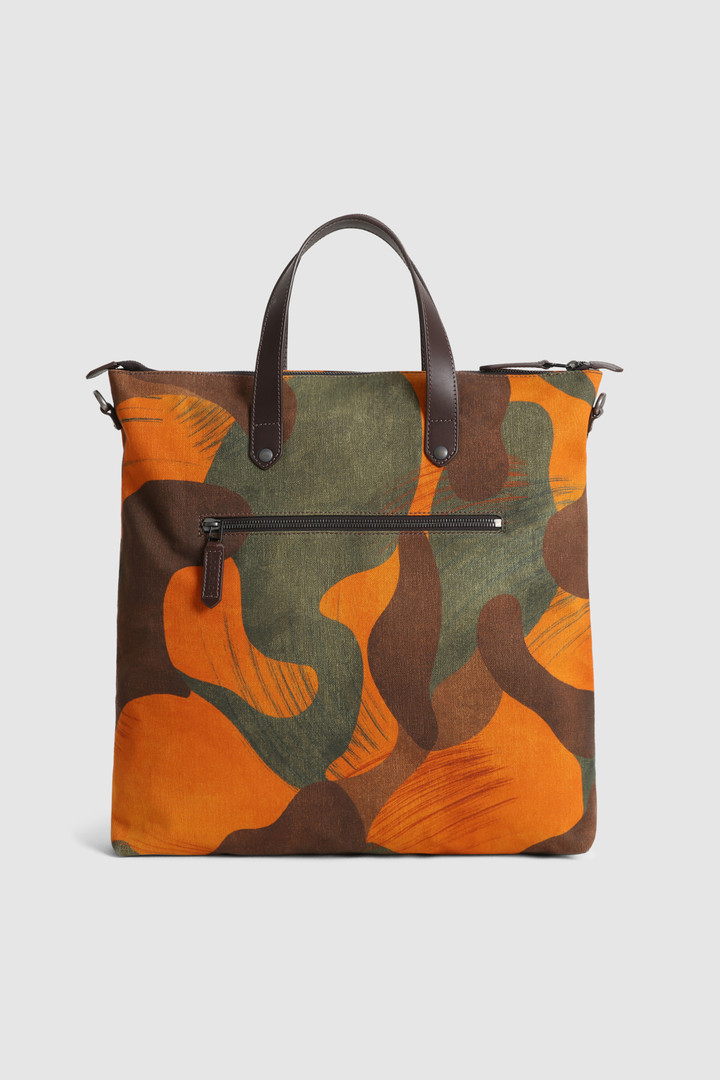 Sac fourre-tout à imprimé camouflage orange photo 3 | Woolrich